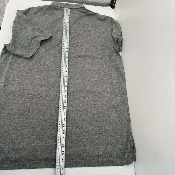 Peter Millar Summer Comfort Polo Shirt Men’s L Gray  Golf - Picture 7 of 7
